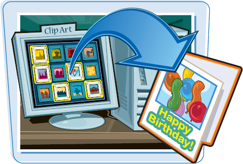 Add Clip Art to a Publication