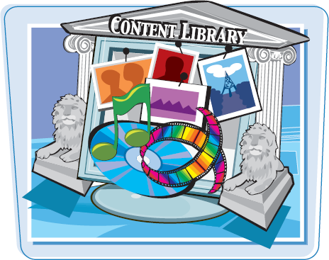 Use the Content Library