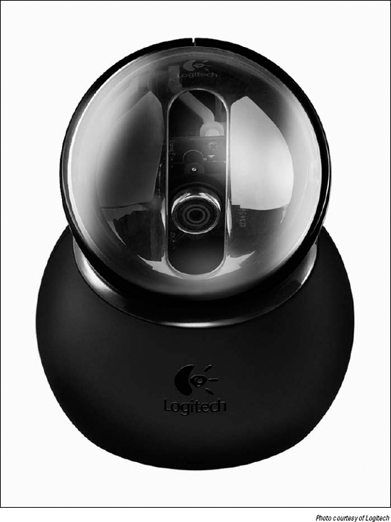 The Logitech Orbit MP.