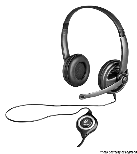 The Premium Headset 350 uses your computer's USB connection.