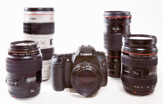 The EOS 30D offers even more creative options with the selection of Canon lenses including the EF and EF-S series.