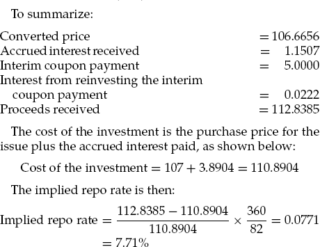 Deliverable Basket for the December 2006 Treasury Bond Futures Contract