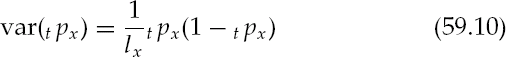 Variance Estimates