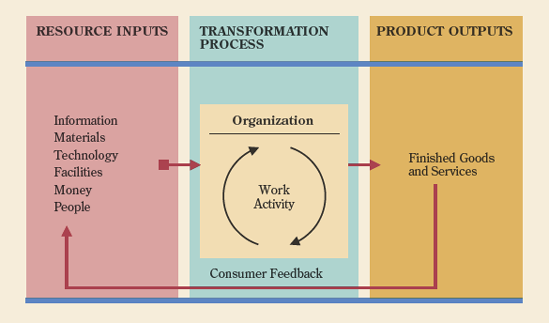 Organizations are open systems that create value while interacting with their environments.