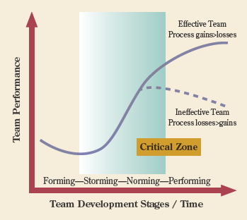 Member diversity, stages of team development, and team performance.