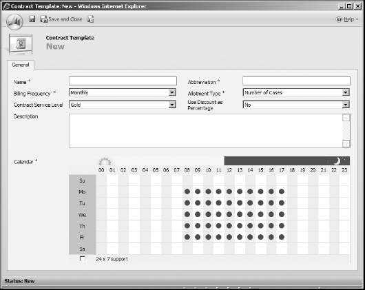 Build your contract templates using the Contract Template: New feature.