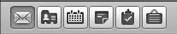 You can switch between the main features using these icon buttons found on the Standard toolbar.