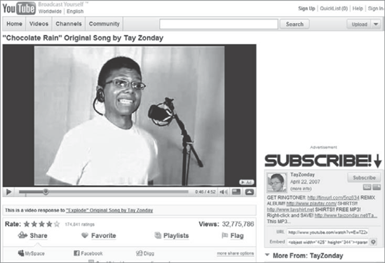 "'Chocolate Rain' Original Song by Tay Zonday"