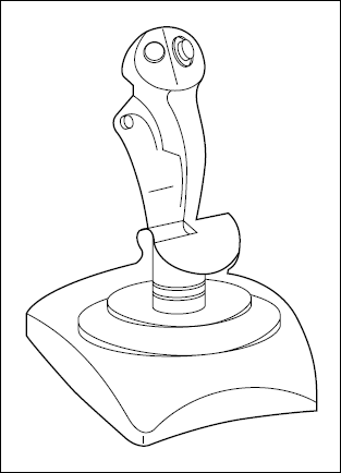 The secret weapon of Mac gaming — a joystick.
