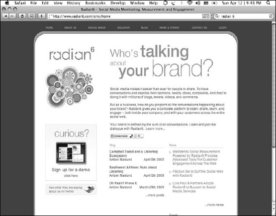 You can download Radian6 from its Web site.