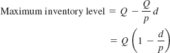 The Production Quantity Model