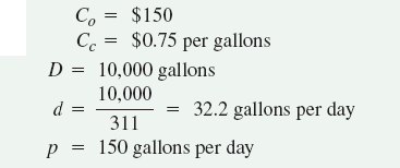 The Production Quantity Model