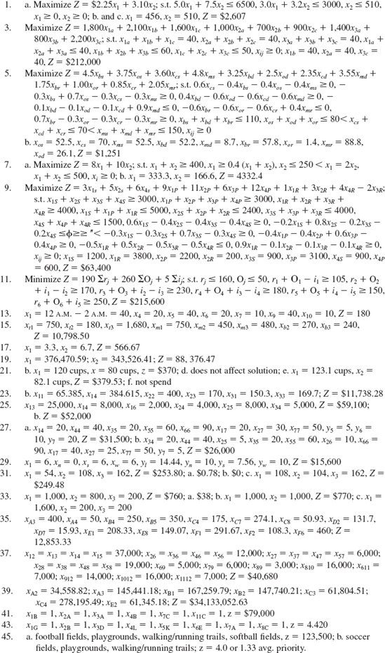 SOLUTIONS TO SELECTED ODD-NUMBERED PROBLEMS