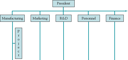 Functional project organization.