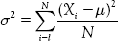 Measures of Dispersion