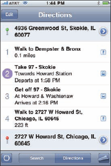Step-by-step directions for public transportation to Gulliver's.