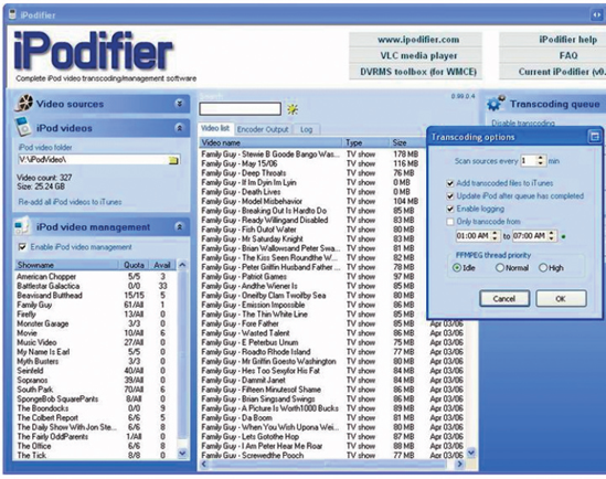 Adding iPod support to Windows Media Center with iPodifier