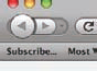 You add subscriptions to Reader from any browser window, via a bookmarklet you install yourself.