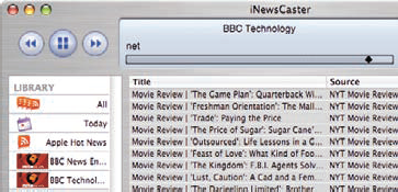 iNewsCaster for Macintosh