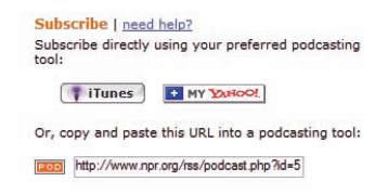 Hunting for a podcast's RSS feed