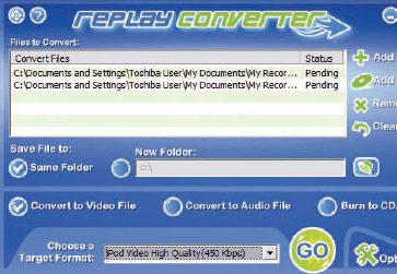 Converting Flash to something actually useful, with Replay Converter