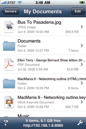 Air Sharing, the perfect solution to putting Any Damned File You Want on your iPhone