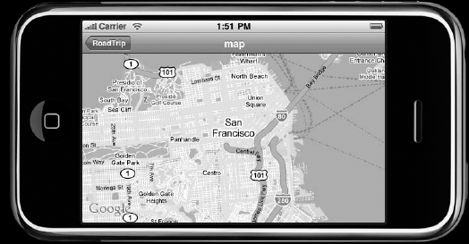 Regions determine what you see on the map.