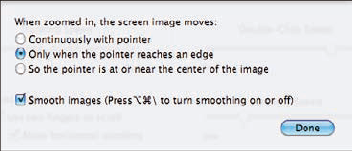 You can further configure Zoom options on this sheet.