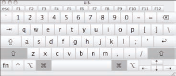 If you want to see what pressing a key does, check out the Keyboard Viewer.