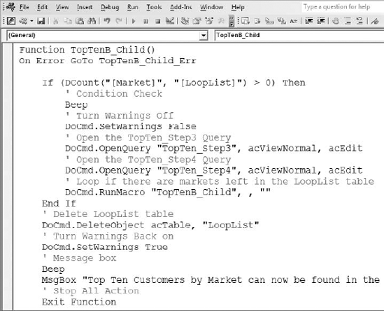 Your macro has been converted to a VBA function!