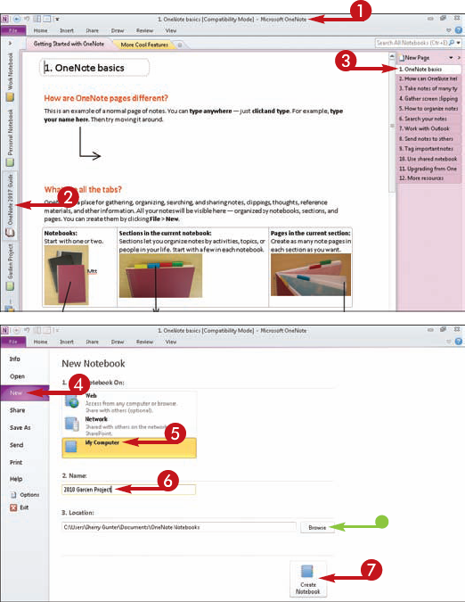 Organize Notes with OneNote