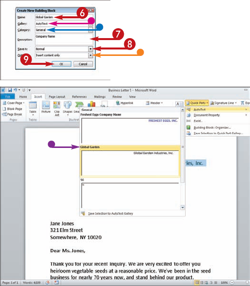 Automate Typing with AutoText