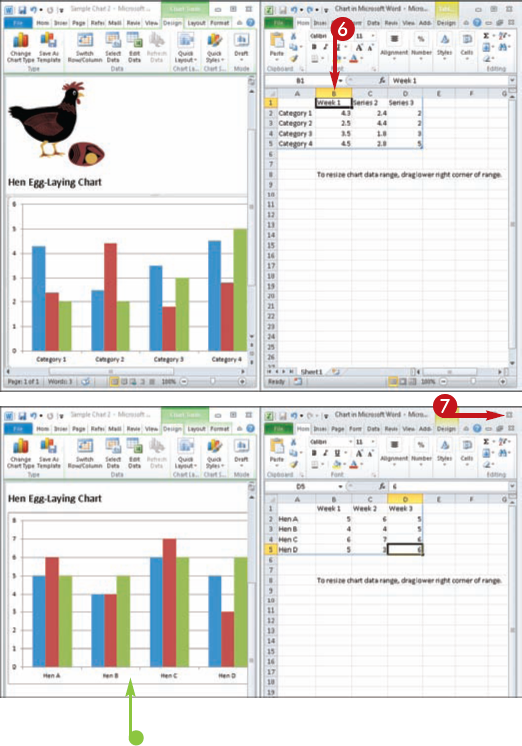 Summarize Information with a Chart