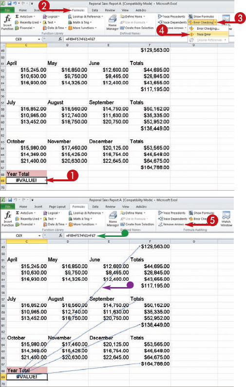 Trace Errors