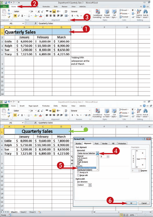 Center Text Across Columns without Merging Cells