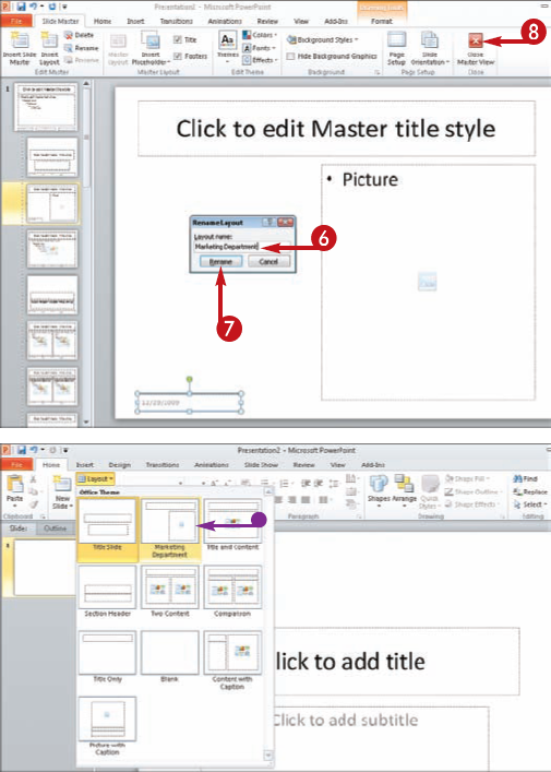 Create a Custom Slide Layout