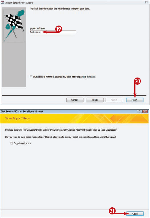 Import Data from Excel