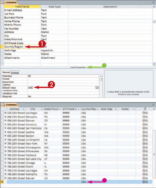 Type Less with Default Values