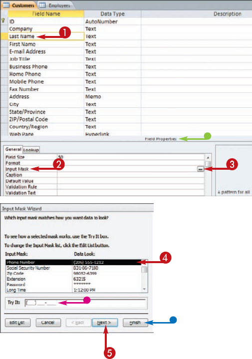 Apply Input Masks