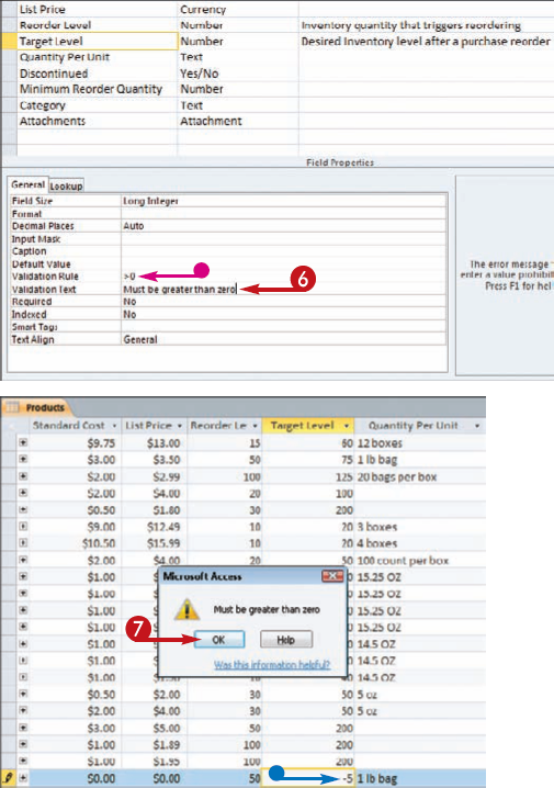 Set Data Validation Rules