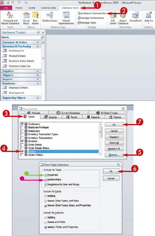 Document the Database