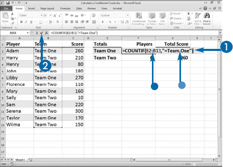 Calculate a Conditional Count