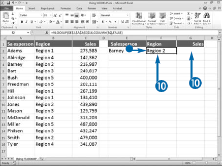 Using VLOOKUP