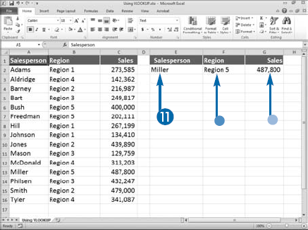 Using VLOOKUP