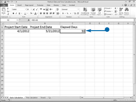 Perform Date and Time Calculations