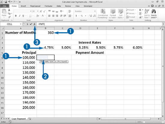 Calculate Loan Payments