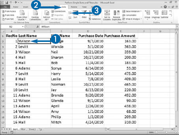 Perform Simple Sorts and Filters