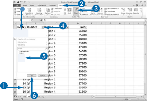 Perform Simple Sorts and Filters