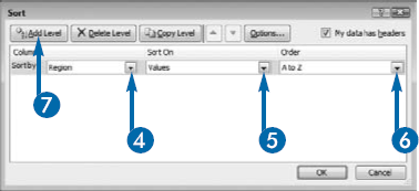 Perform MultiLevel Sorts