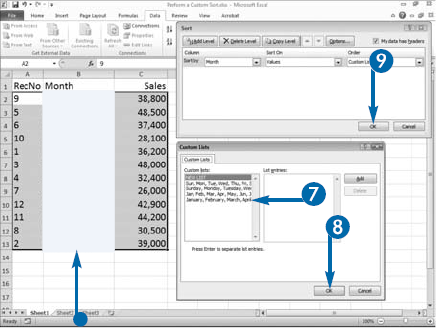 Perform a Custom Sort